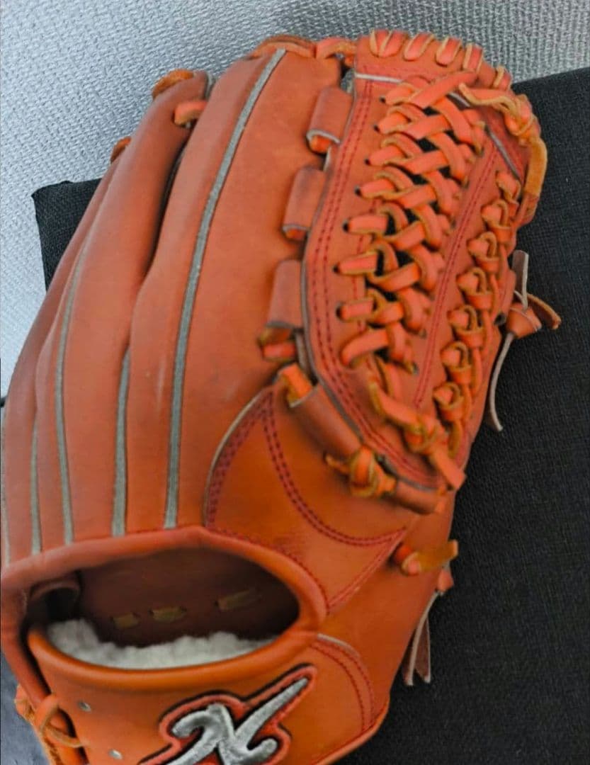 サンク　アトムズ　がばいレザー　グローブ　グラブ　硬式　内野手用　試作レザー