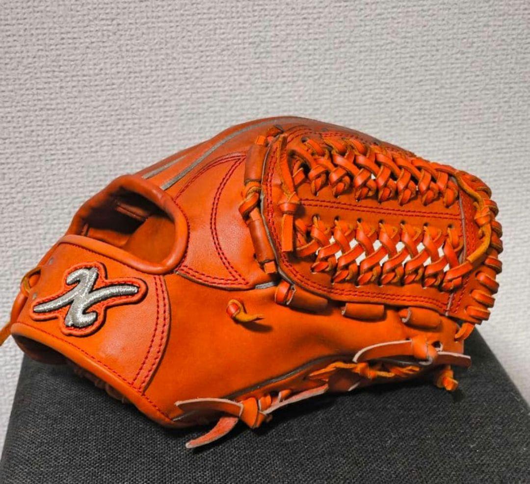 サンク　アトムズ　がばいレザー　グローブ　グラブ　硬式　内野手用　試作レザー