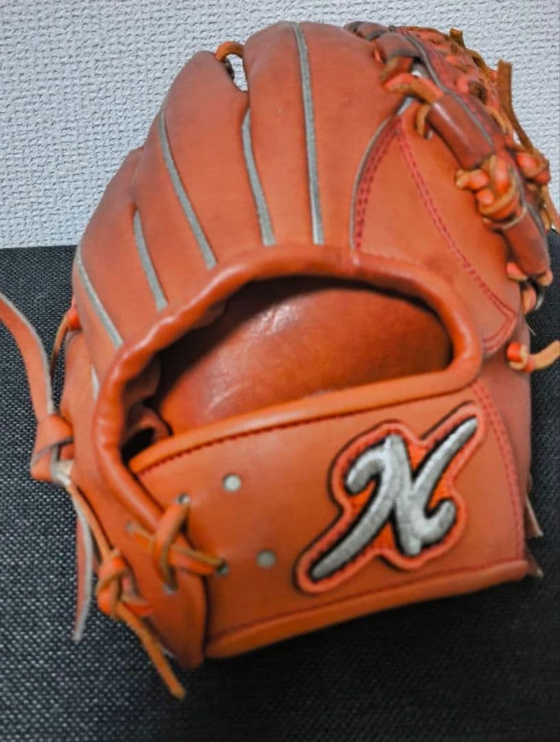 サンク　アトムズ　がばいレザー　グローブ　グラブ　硬式　内野手用　試作レザー