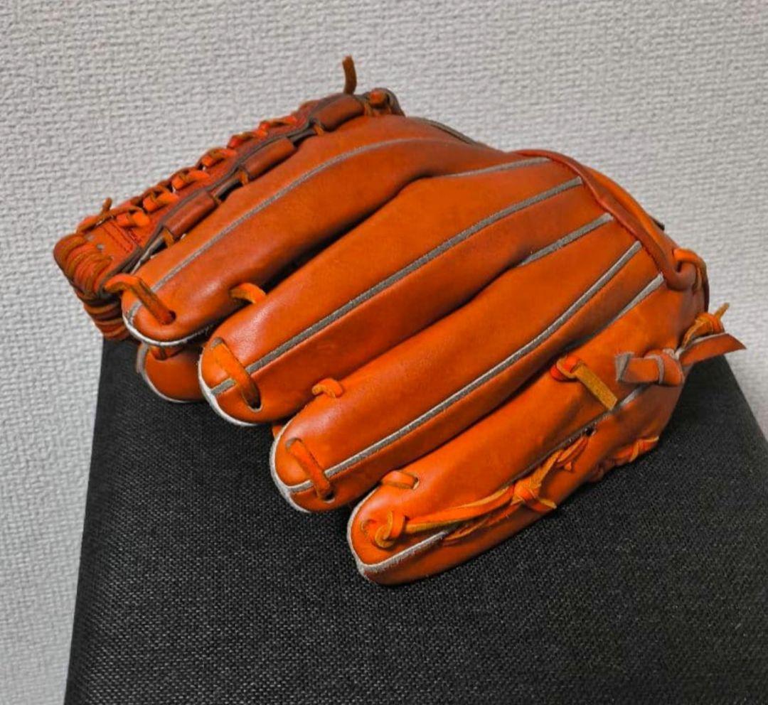 サンク　アトムズ　がばいレザー　グローブ　グラブ　硬式　内野手用　試作レザー