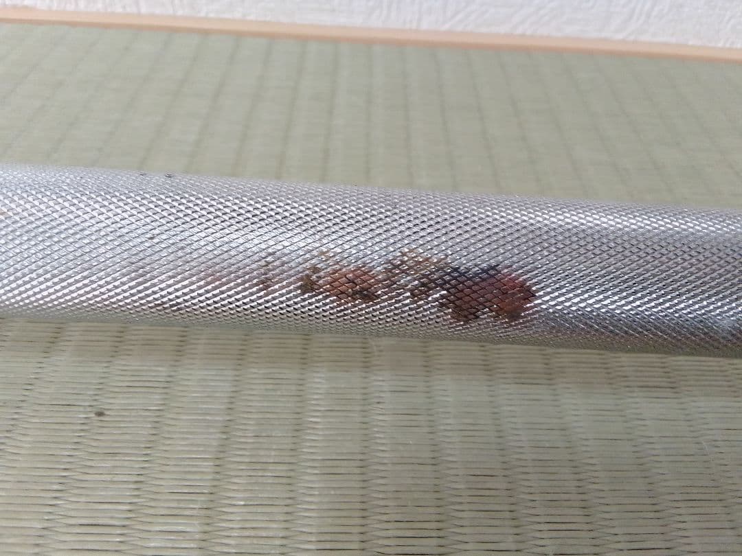 オリンピック バーベルシャフト 220cm ストレートバー 50mm径