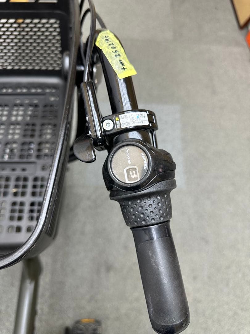 チャイルドシートなし❗️ヤマハパスKISS 20インチ　　大型カゴ　電動自転車