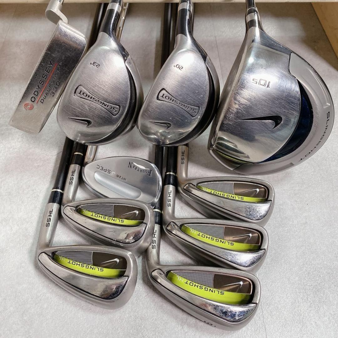 W994 NIKE ナイキ メンズ ゴルフ クラブセット 11点 黒 カッコいい