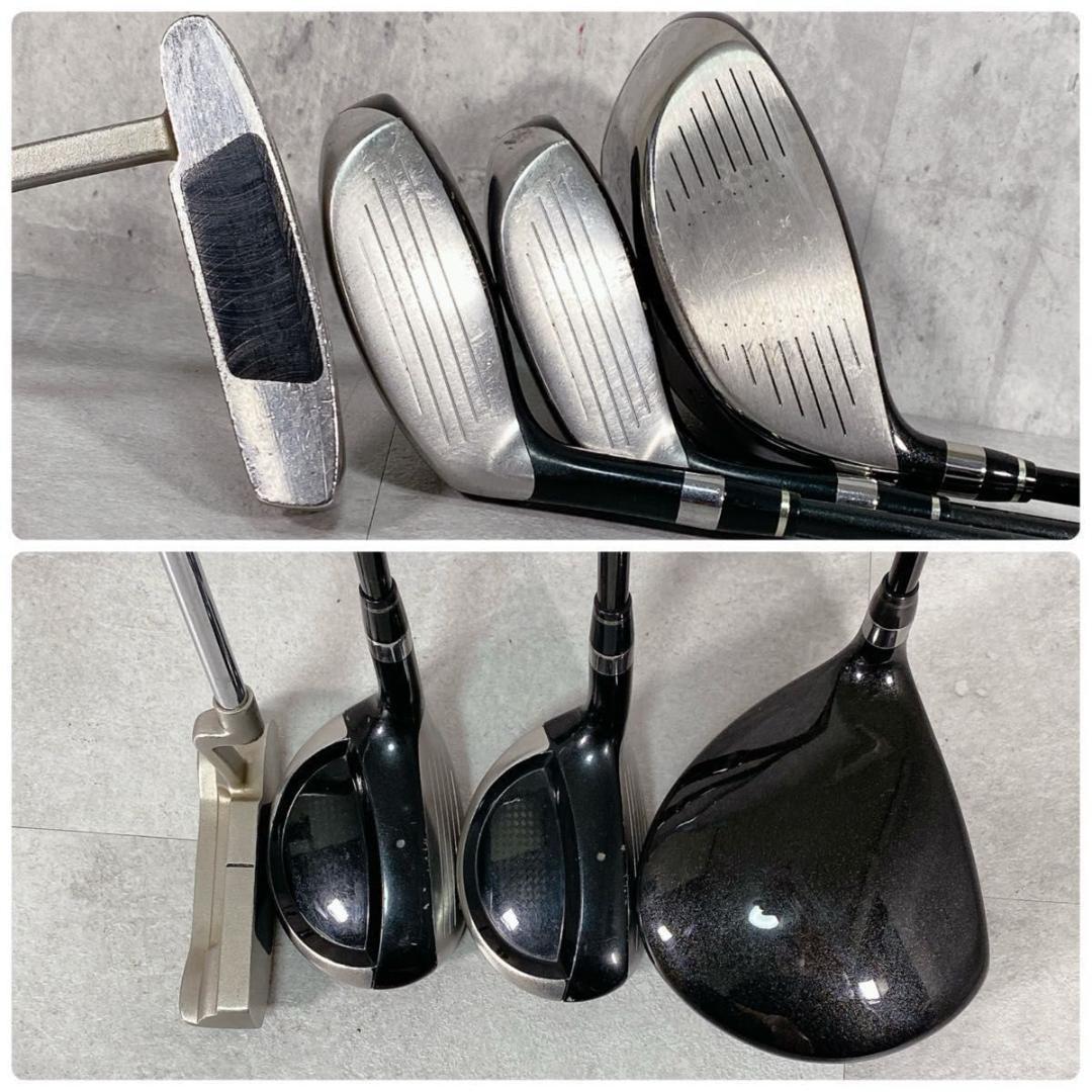W994 NIKE ナイキ メンズ ゴルフ クラブセット 11点 黒 カッコいい