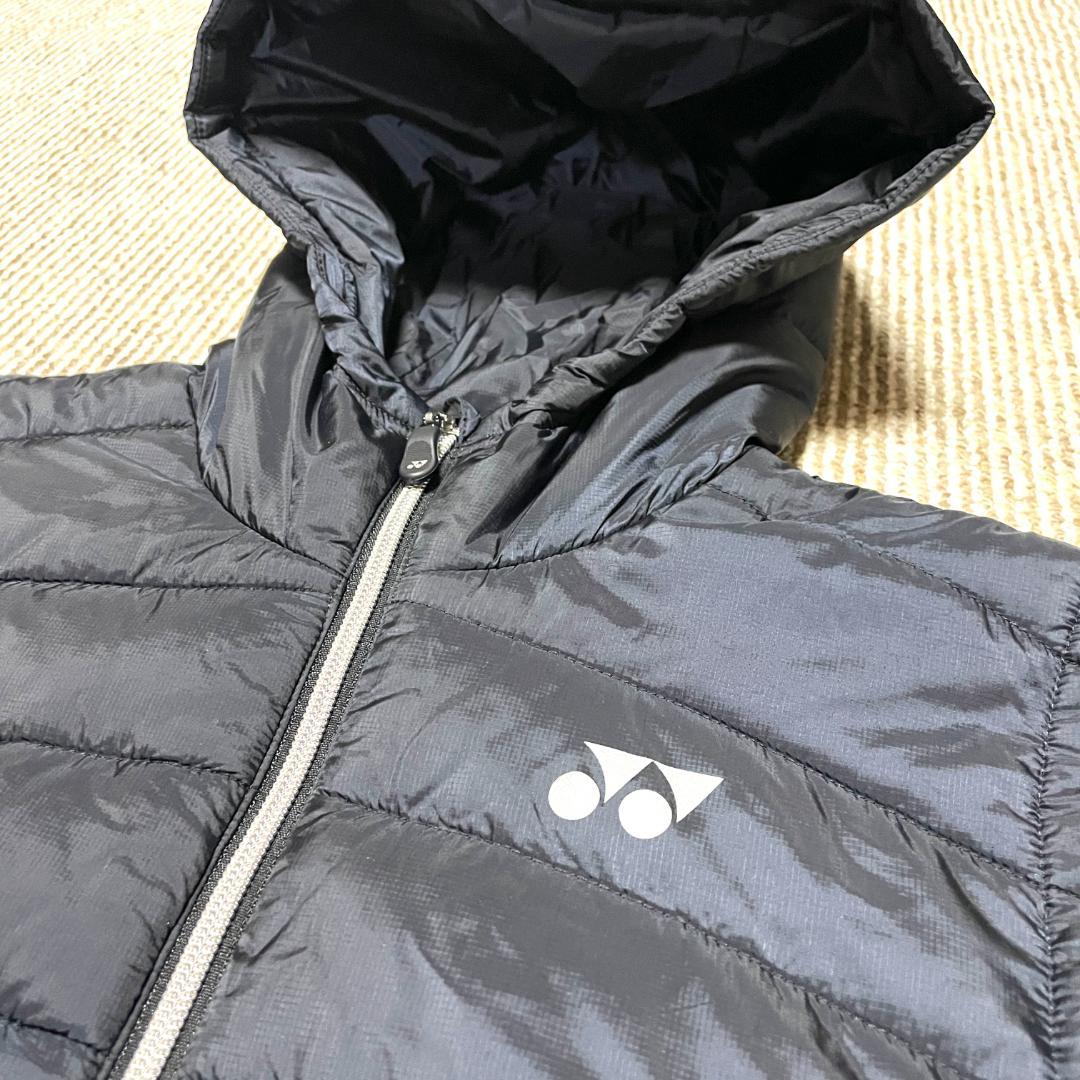 【フォロー割】 美品 ヨネックス レディース O 中綿ベスト YONEX フード