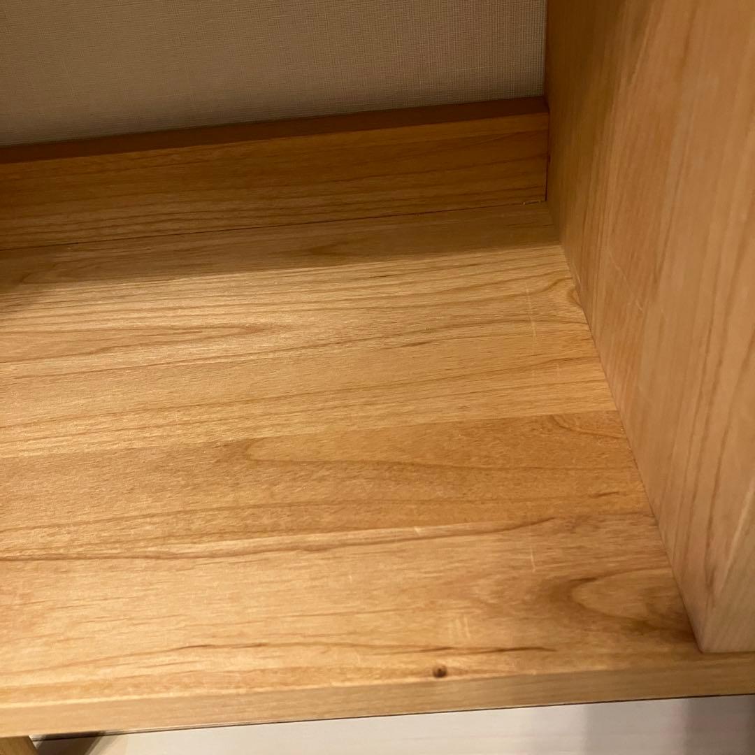 モモナチュラル COMO SHELF M 本棚　棚　美品