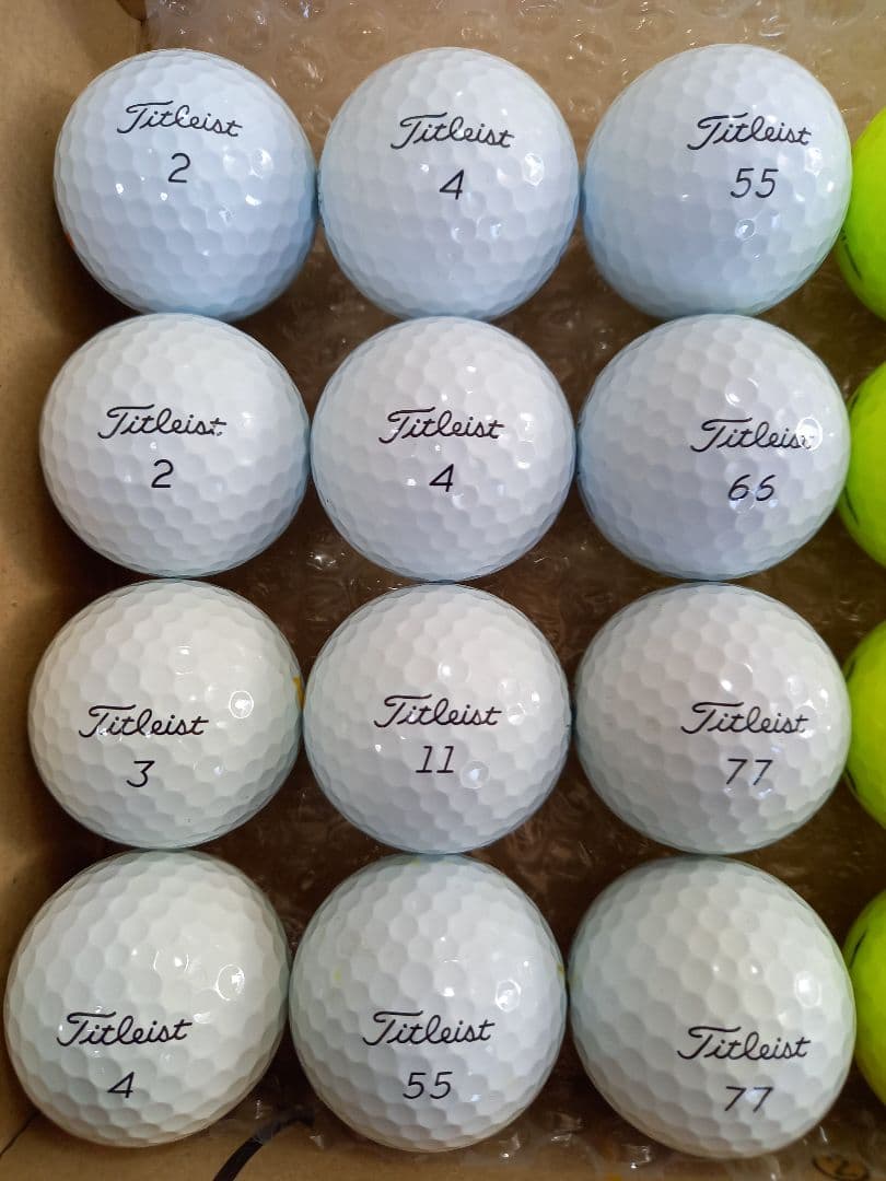 美品タイトリスト PRO V1 ロストボール24球