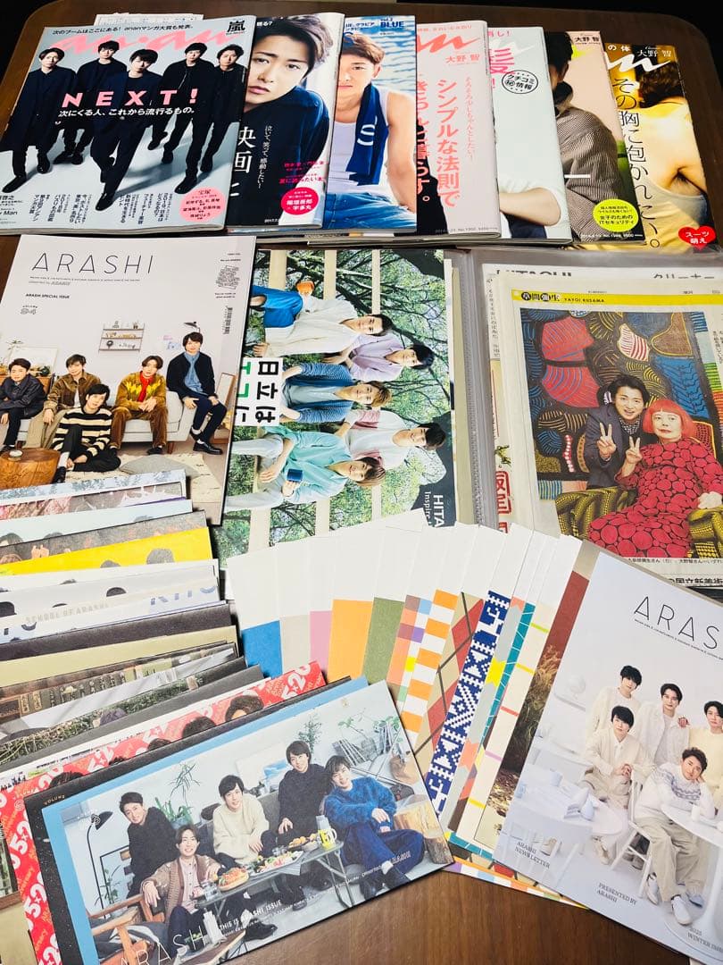 【大野智さんメイン】嵐 グッズ 詰め合わせ（会報62-ほぼ揃い・FC限定あり)