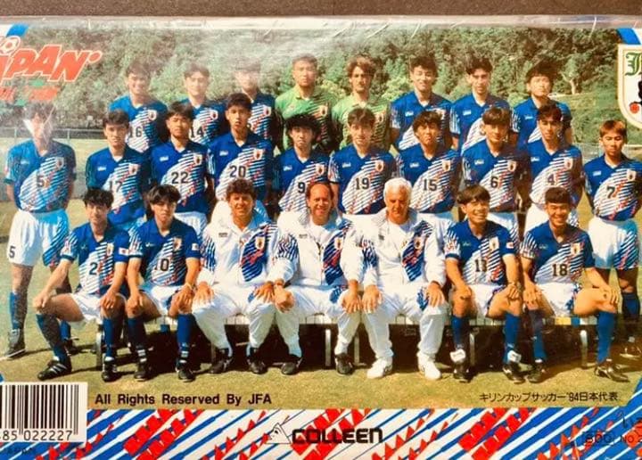 サッカー日本代表 ファルカンJAPAN 色鉛筆セット