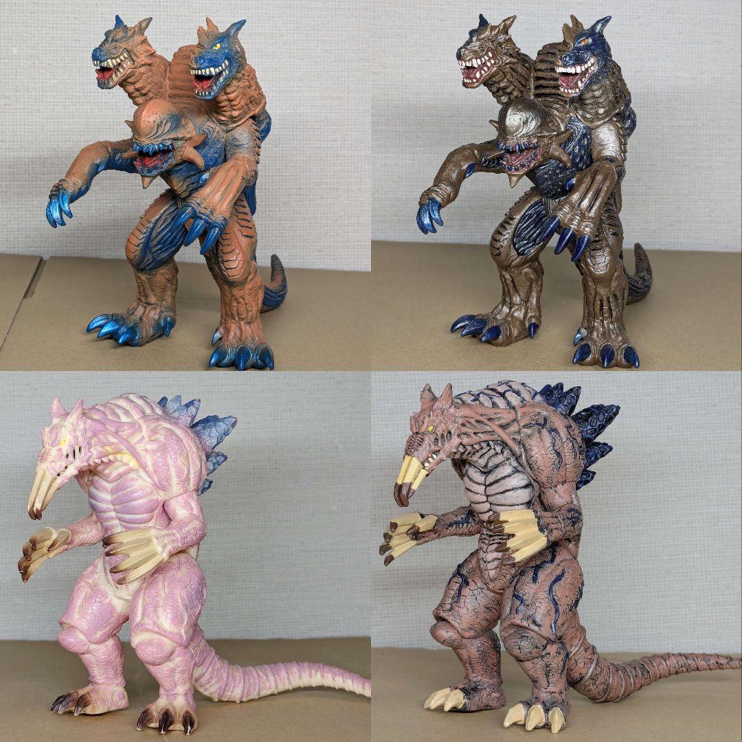 ウルトラマンネクサス ガルベロス＆ノスフェル ソフビ 塗装版