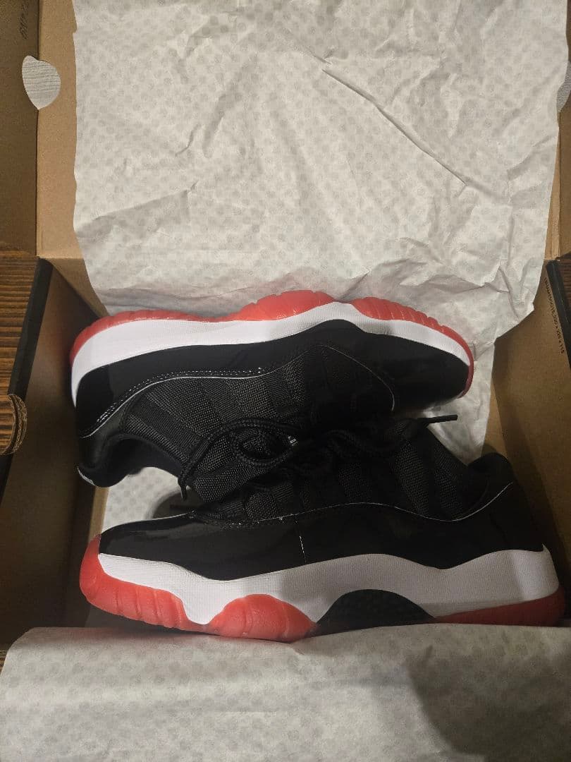 Jordan Air Jordan 11 Low 黒赤　26.5㎝