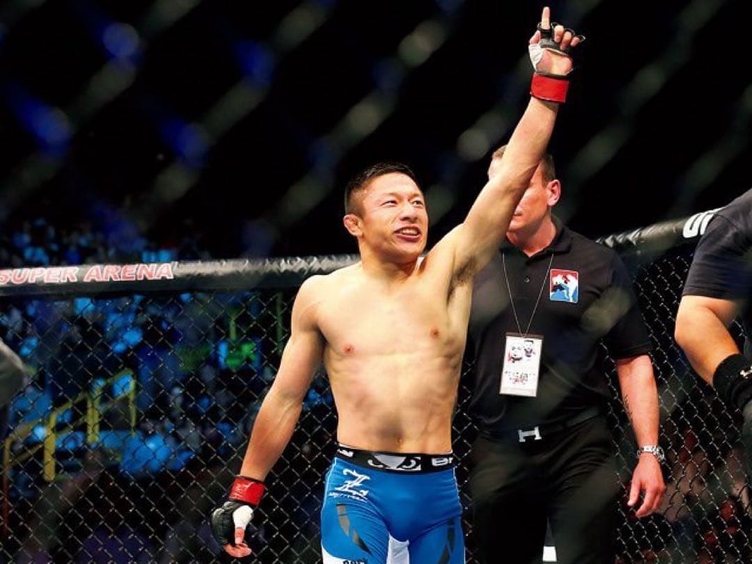 UFC JAPAN 2014 堀口恭司 実使用 サイン入り / RIZIN 修斗