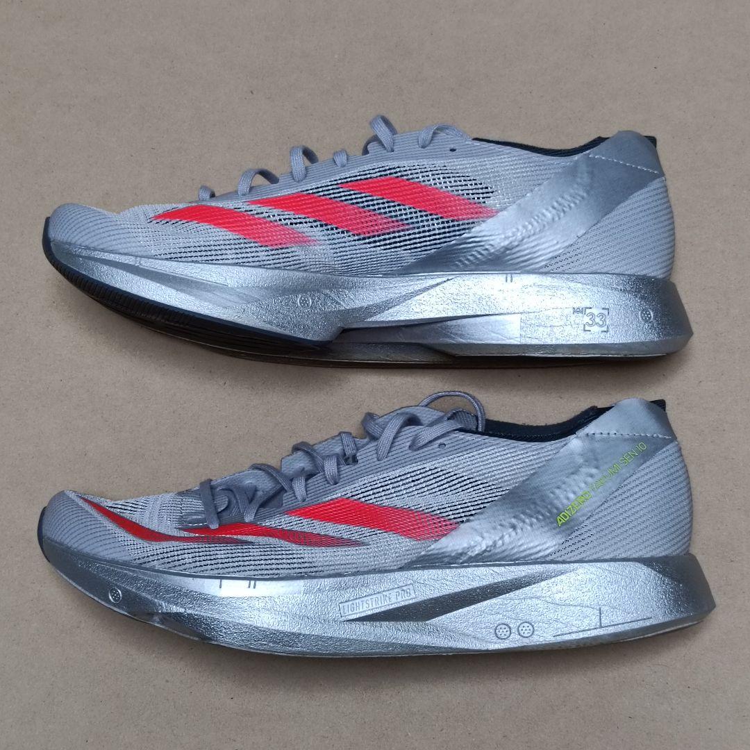 【美品】adidas アディゼロ タクミセン10 26.5cm