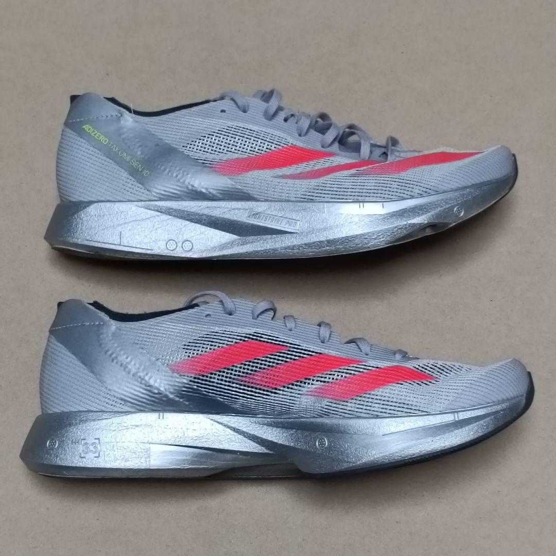 【美品】adidas アディゼロ タクミセン10 26.5cm