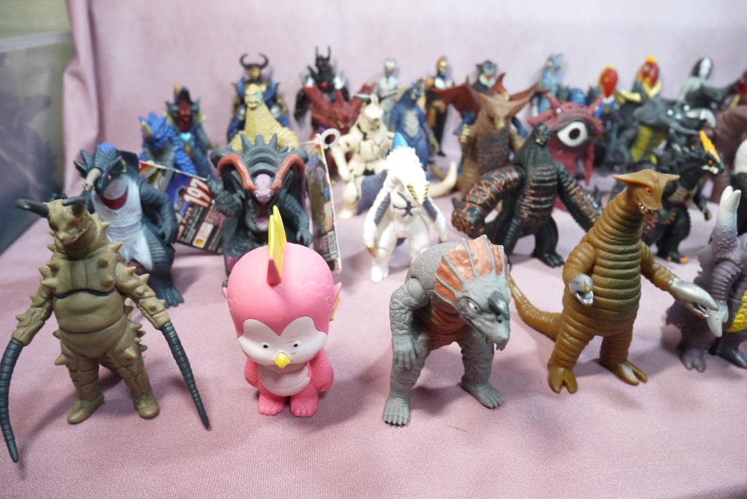 ウルトラ怪獣シリーズ500　怪獣ソフビ　59体