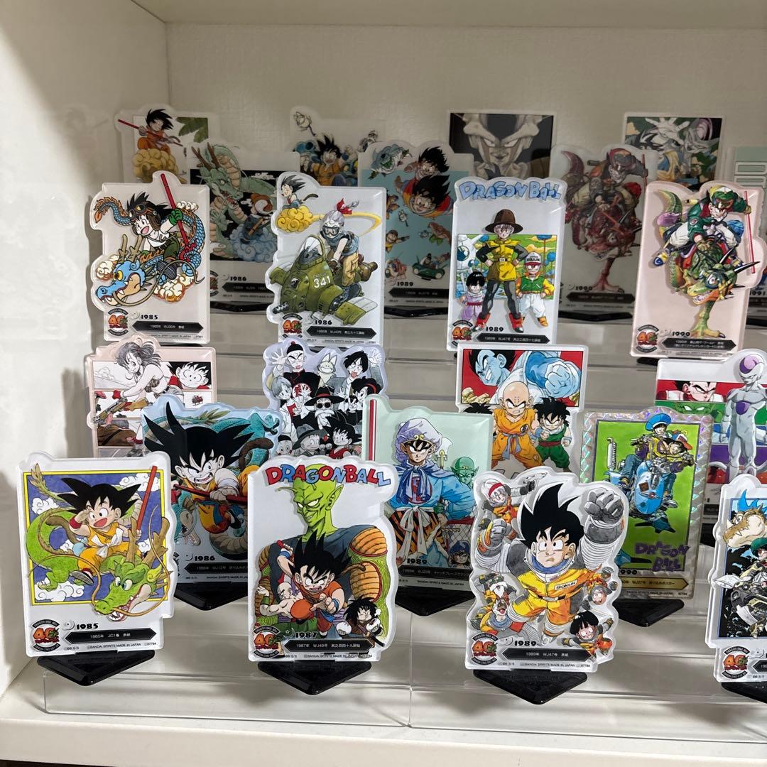 ドラゴンボール 40th アクレクト 其ノ一 其ノ二 コンプリート 40種