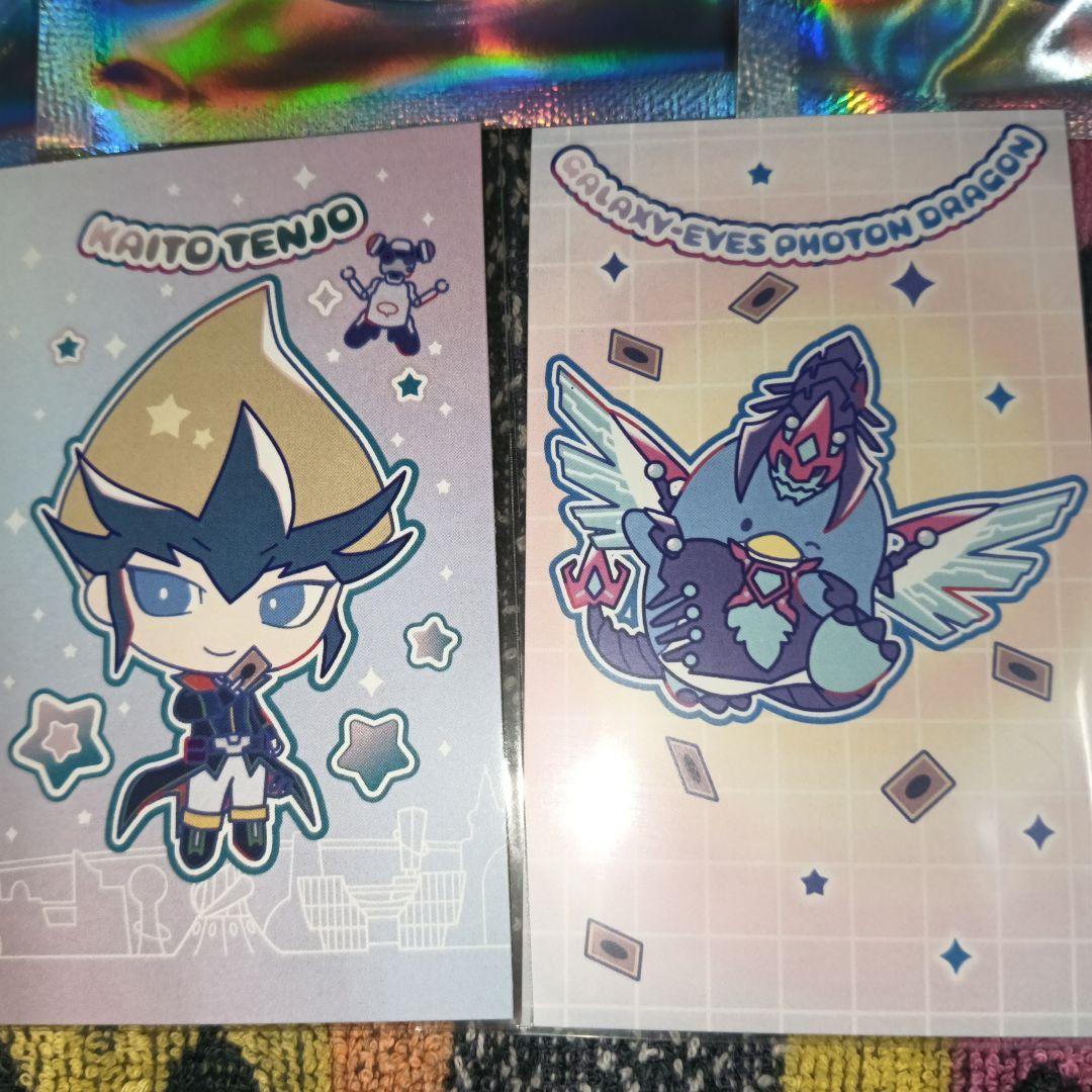 天城カイト 遊戯王zexal×サンリオコラボ 缶バッジ3個&特典カード2種類