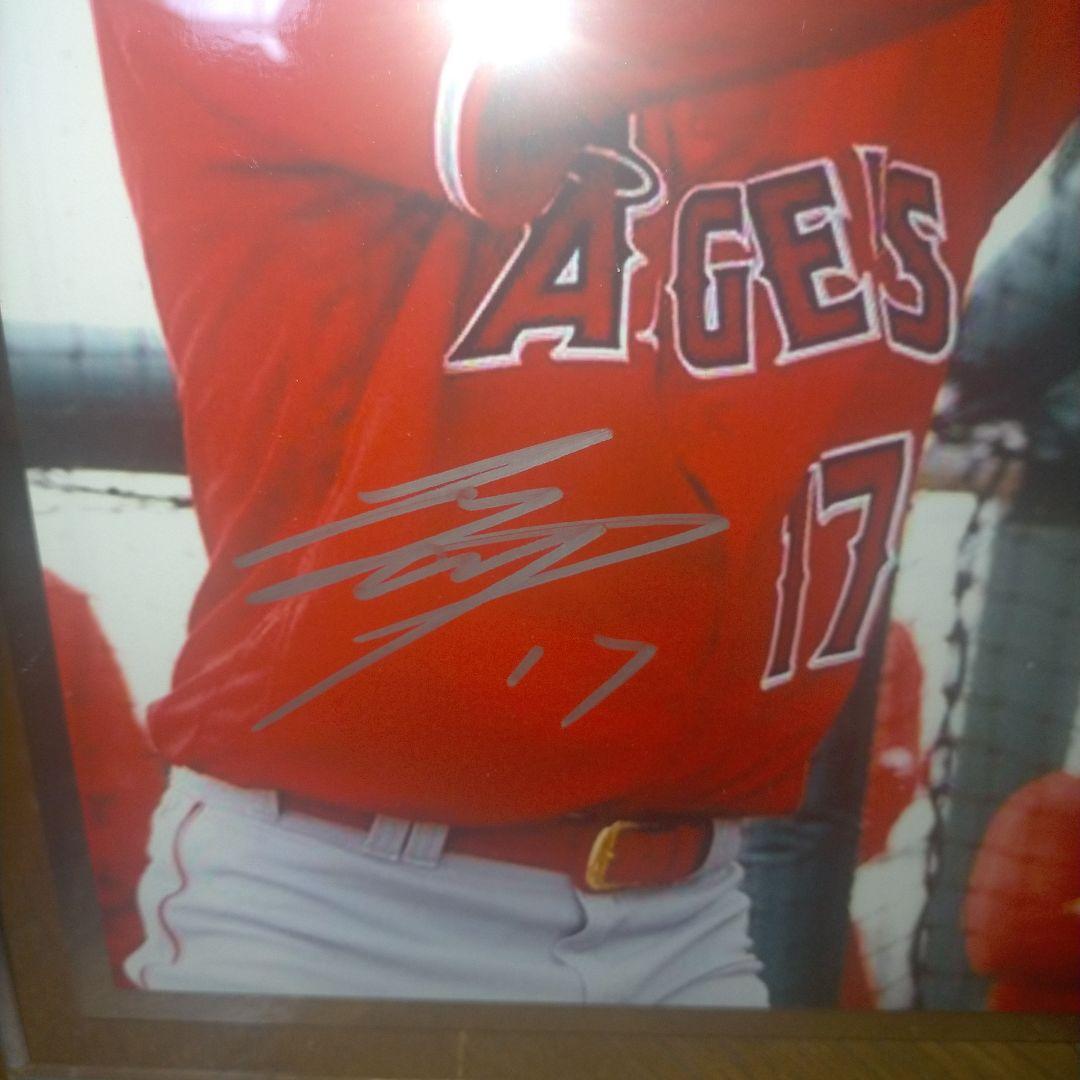 大谷翔平　サイン入りフォト