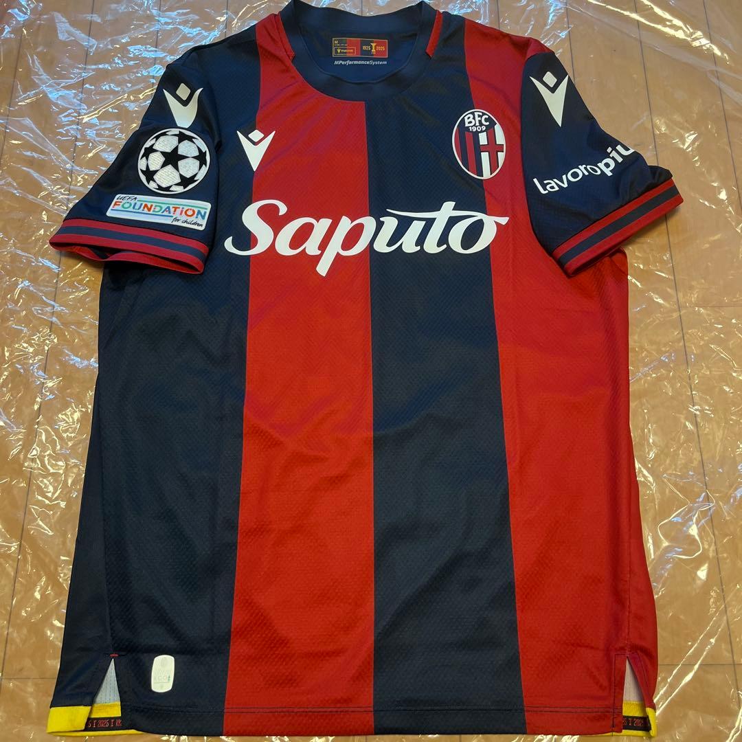 【正規品】 ボローニャFC 24-25 ダン・ヌドイ(CLパッチ付き)