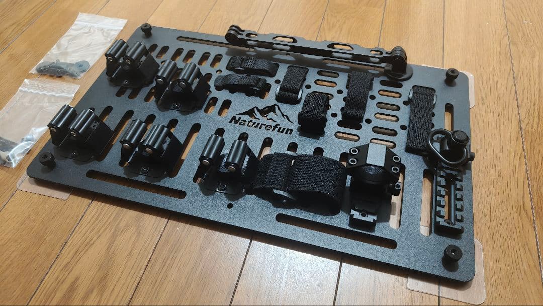 アーム付き 25L～30Lアルミコンテナ用 上蓋パネル　Sサイズ