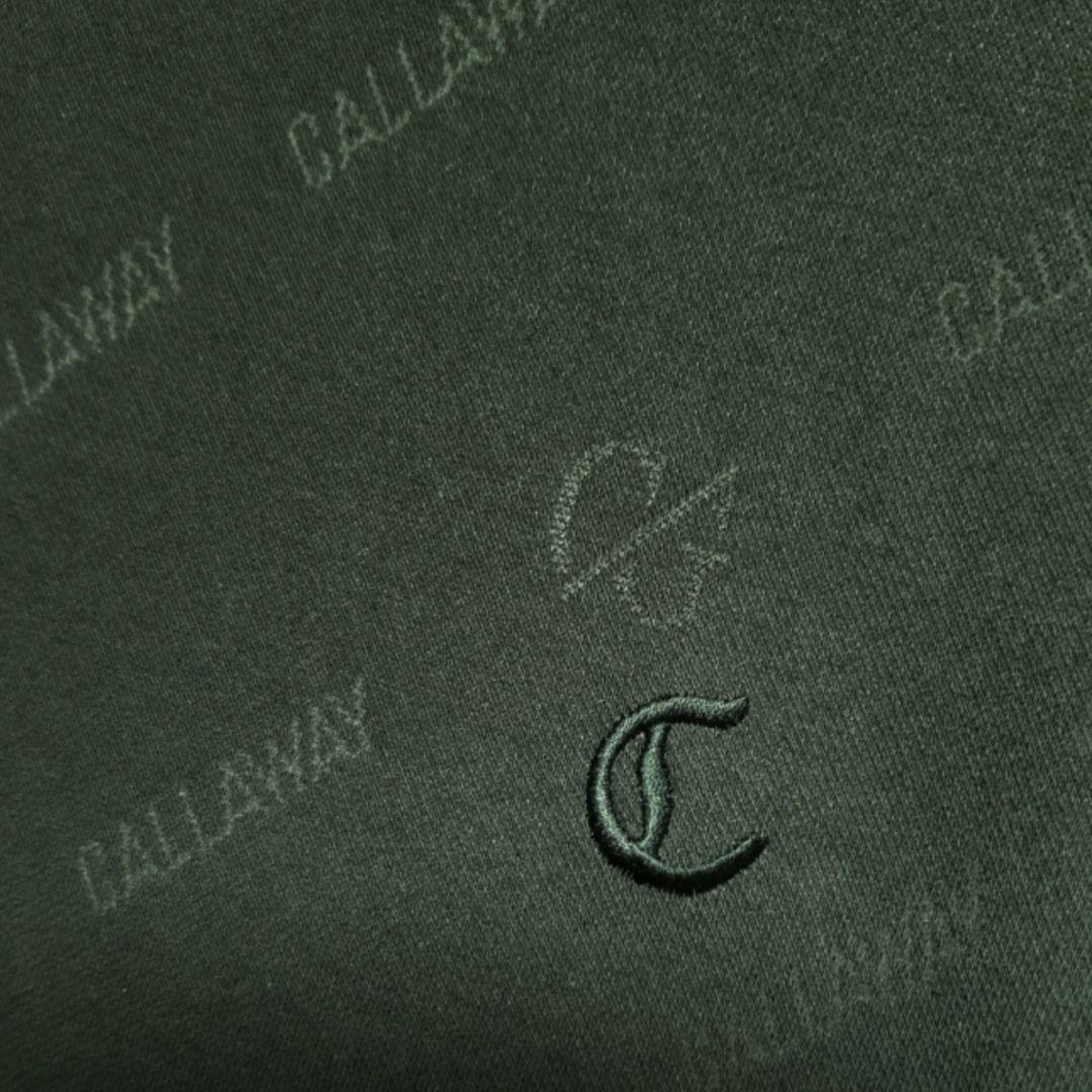 極美品キャロウェイゴルフCallawayモックネックシャツ3L　レッドレーベル