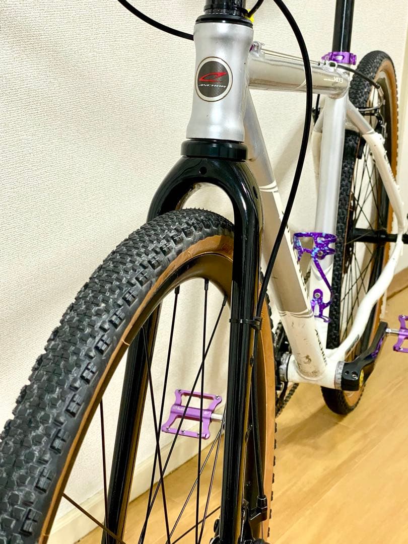 ANCHOR XD3 グラベルクロスバイク パープル 引き取り専用価格！