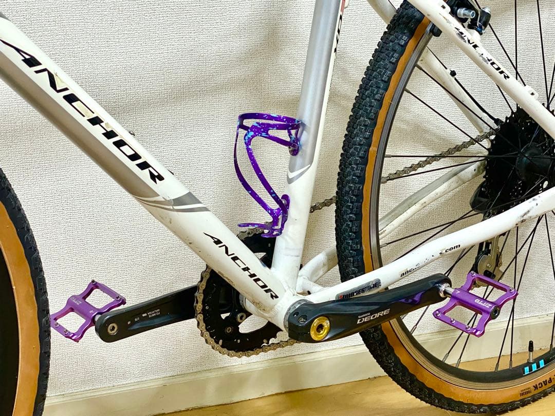 ANCHOR XD3 グラベルクロスバイク パープル 引き取り専用価格！