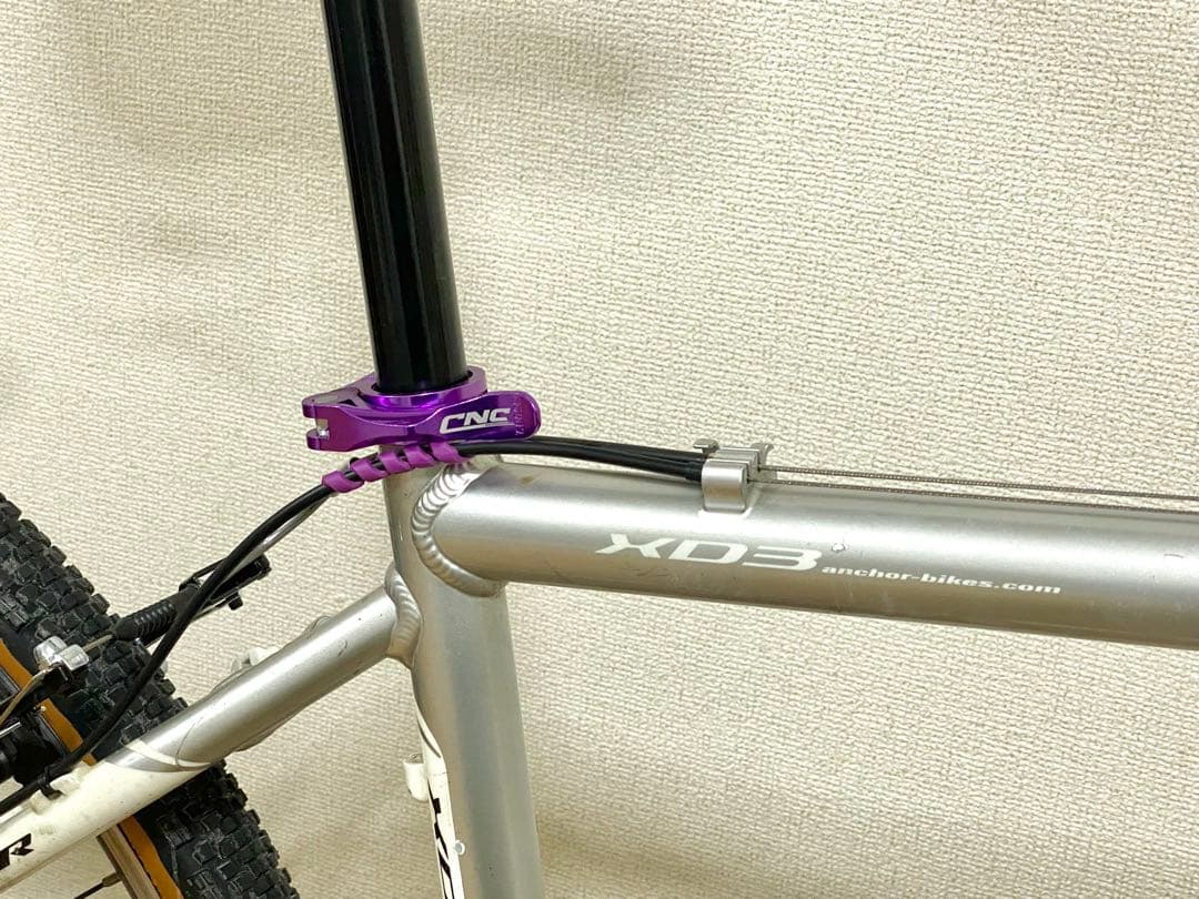 ANCHOR XD3 グラベルクロスバイク パープル 引き取り専用価格！