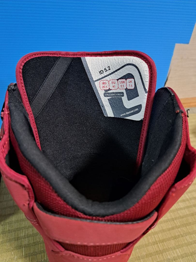 ディーラックス ID 5.2スノーボードブーツ 26.5cm　ブーツケース付
