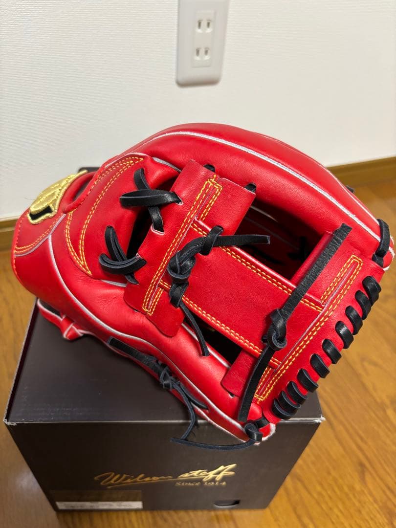 Wilson 硬式グローブ ウィルソンスタッフ　87型　未使用品　おまけつき
