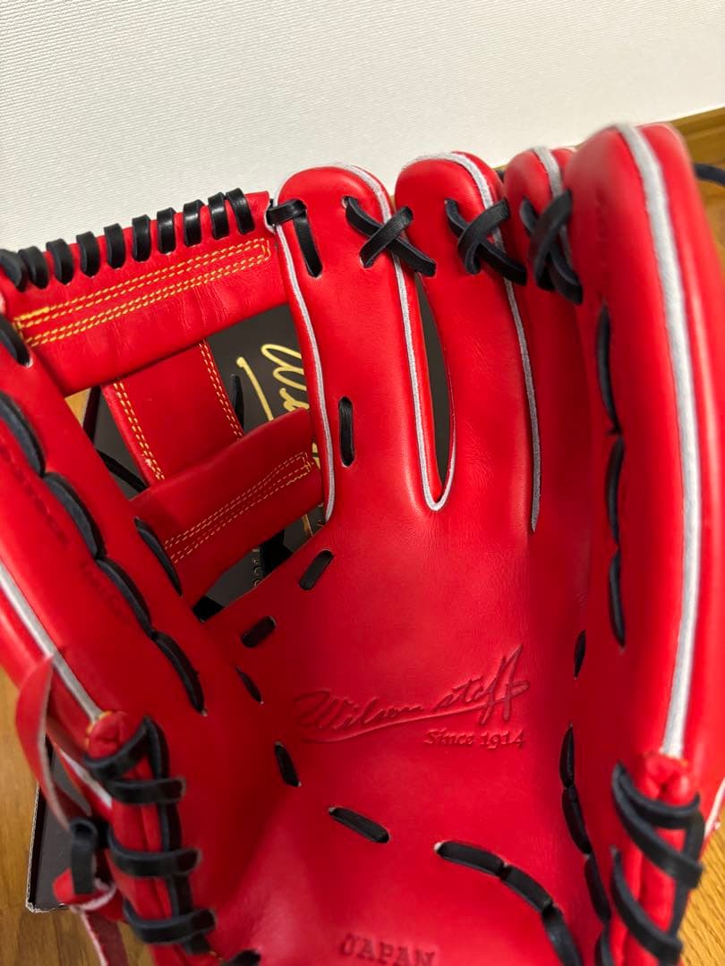 Wilson 硬式グローブ ウィルソンスタッフ　87型　未使用品　おまけつき