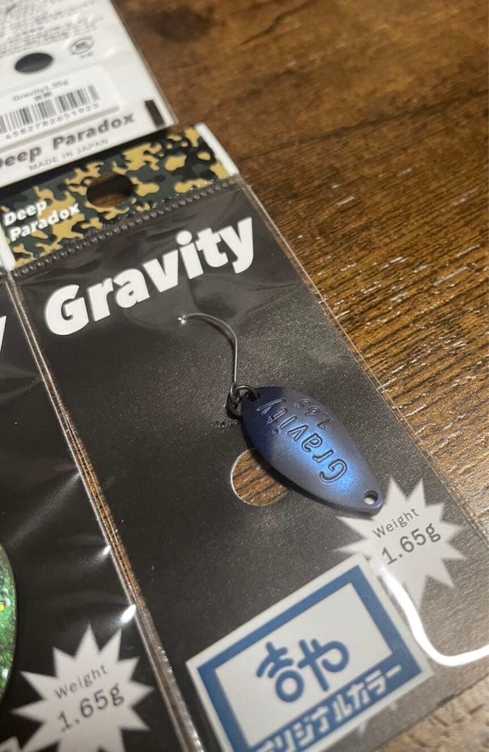 吉やオリカラ　 Gravity 1.65g 1.35g 4色セット　合計8枚