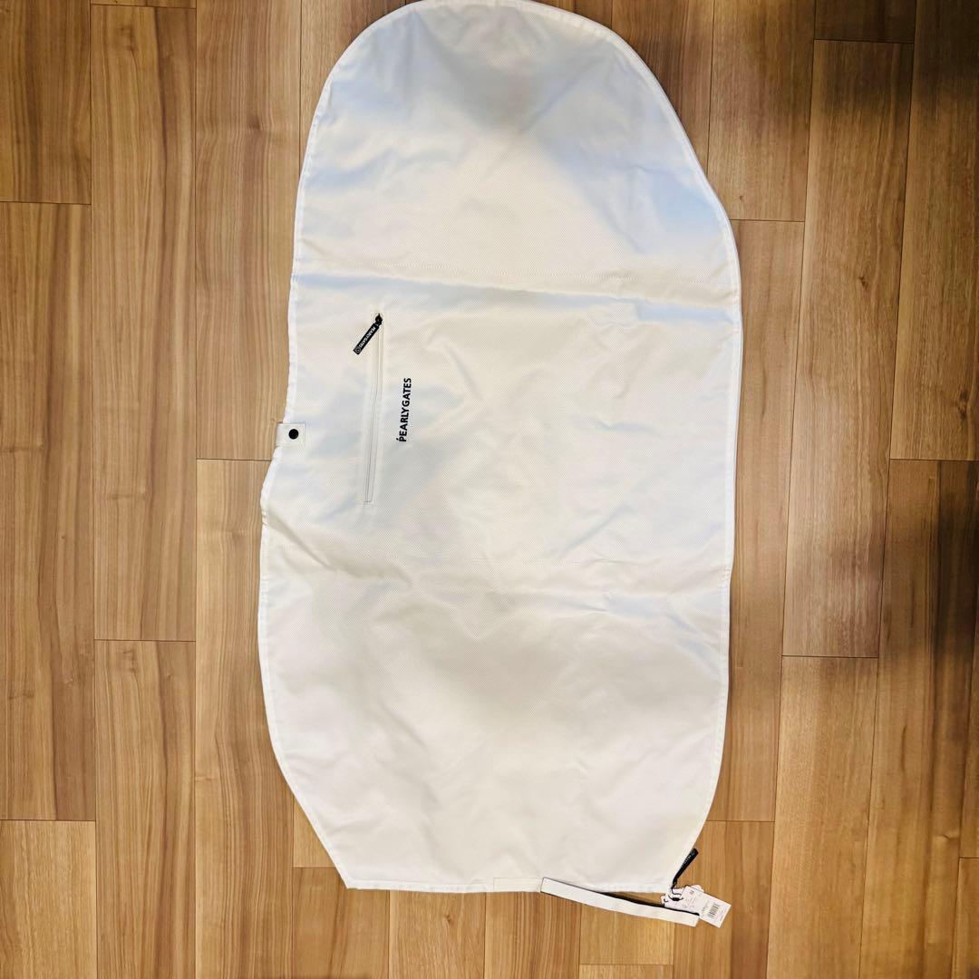 ★新品未使用/パーリーゲイツ/トラベルカバー/定番/ホワイト/ゴルフバックケース