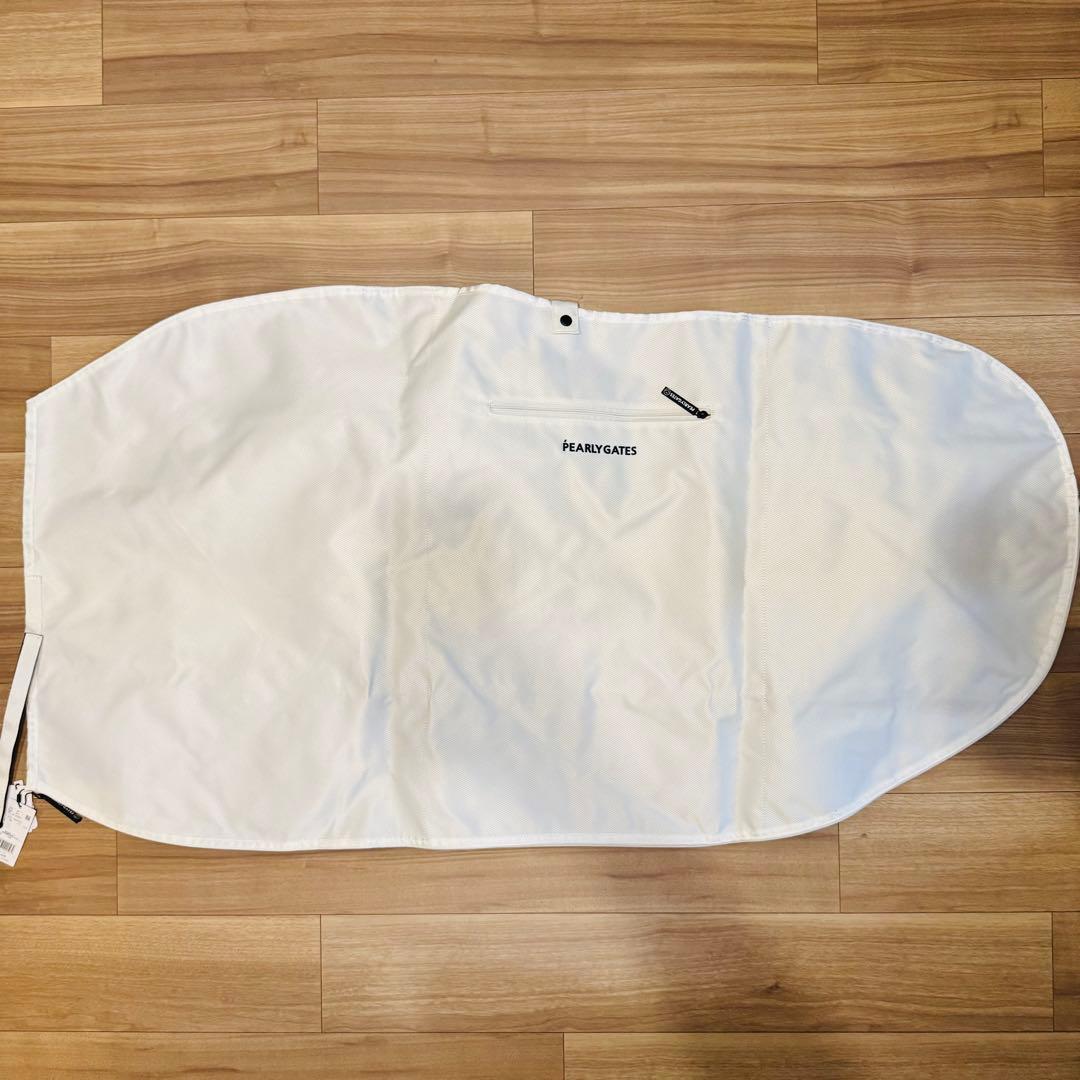★新品未使用/パーリーゲイツ/トラベルカバー/定番/ホワイト/ゴルフバックケース