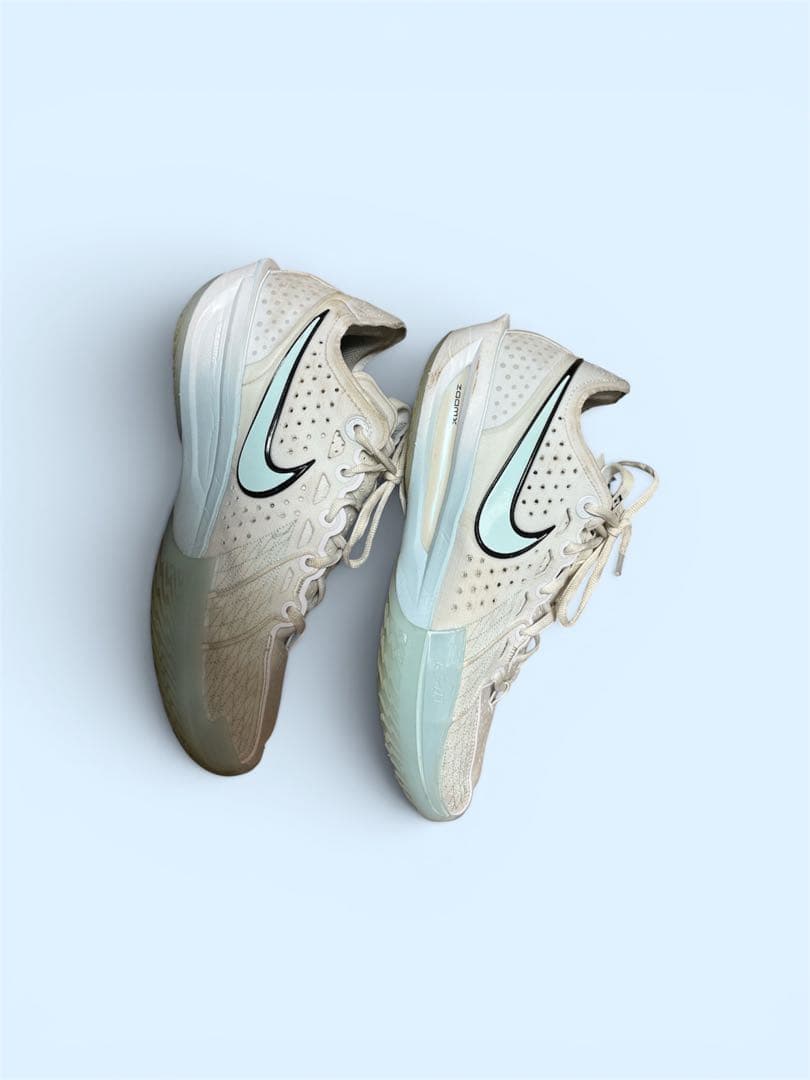 Nike GT Cut 3 ホワイト/ミント バスケットボールシューズ