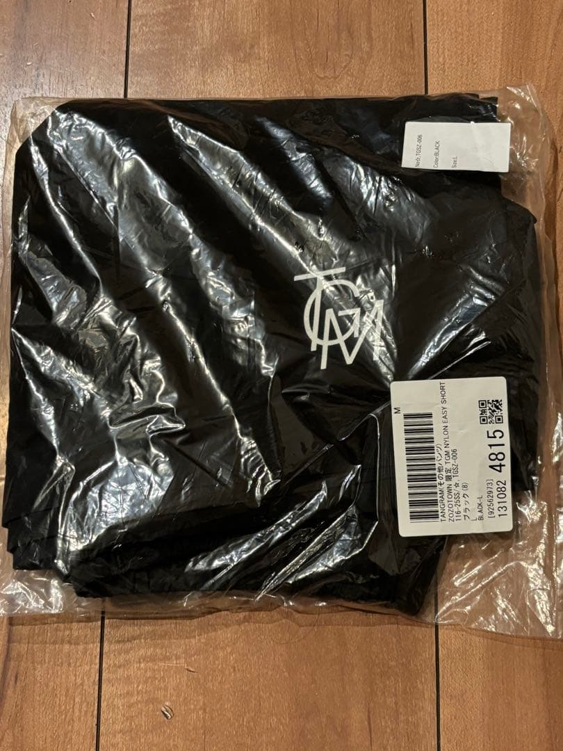 メンズウェア TANGRAM TGM NYLON EASY SHORTS L BLACK