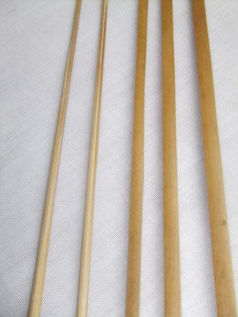 和竿　竹竿　タナゴ竿用　古竹矢竹　削り穂先素材　①