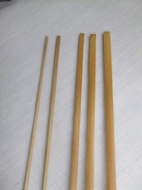 和竿　竹竿　タナゴ竿用　古竹矢竹　削り穂先素材　①