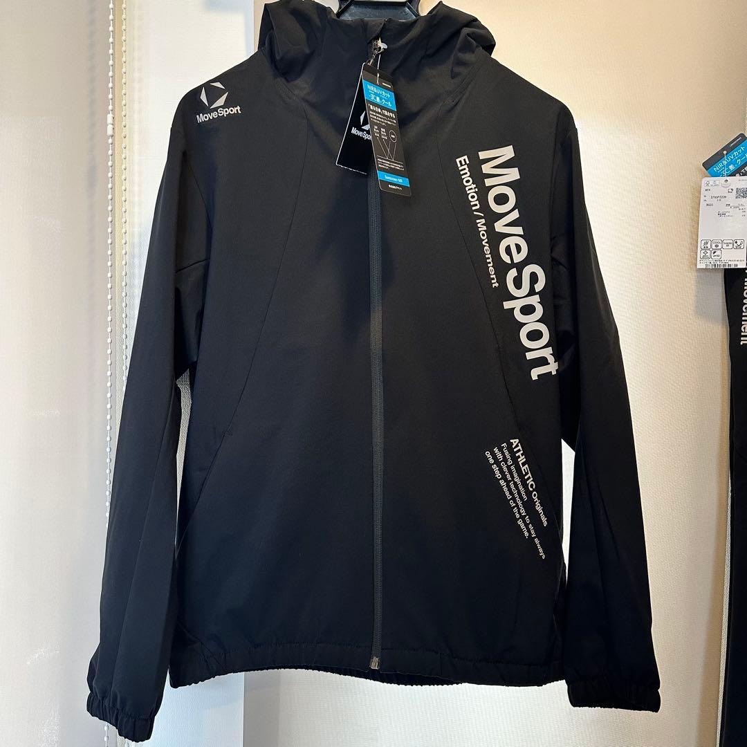 26春夏新作 MoveSport 軽量撥水UVカット トレーニングウェア上下 M