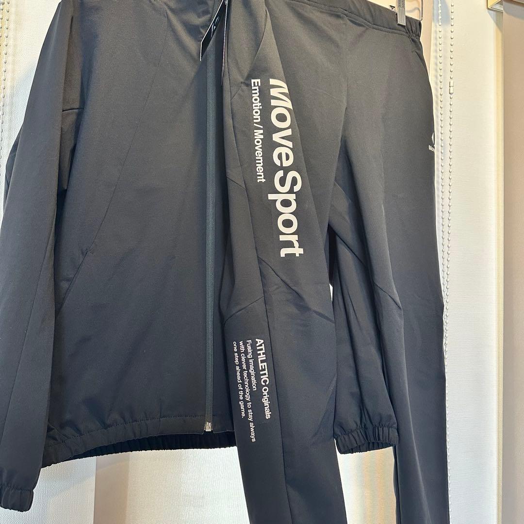 26春夏新作 MoveSport 軽量撥水UVカット トレーニングウェア上下 M