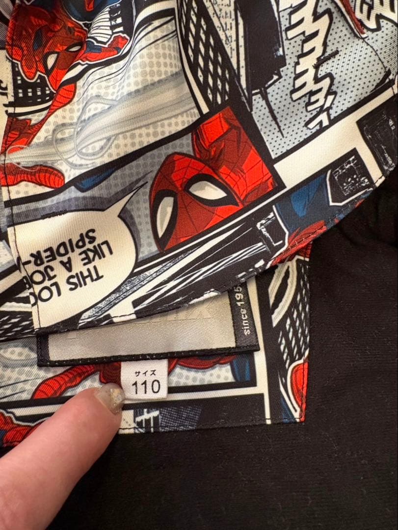 phenix キッズ　スキー・スノボウェア　110MARVELスパイダーマン柄