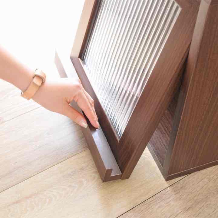 組み合わせて使える！収納ボックス  ブラウン
