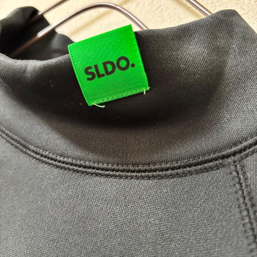 ゴルフ SLDO. × AddElm 裏起毛 ストレッチハイネック ロンTee