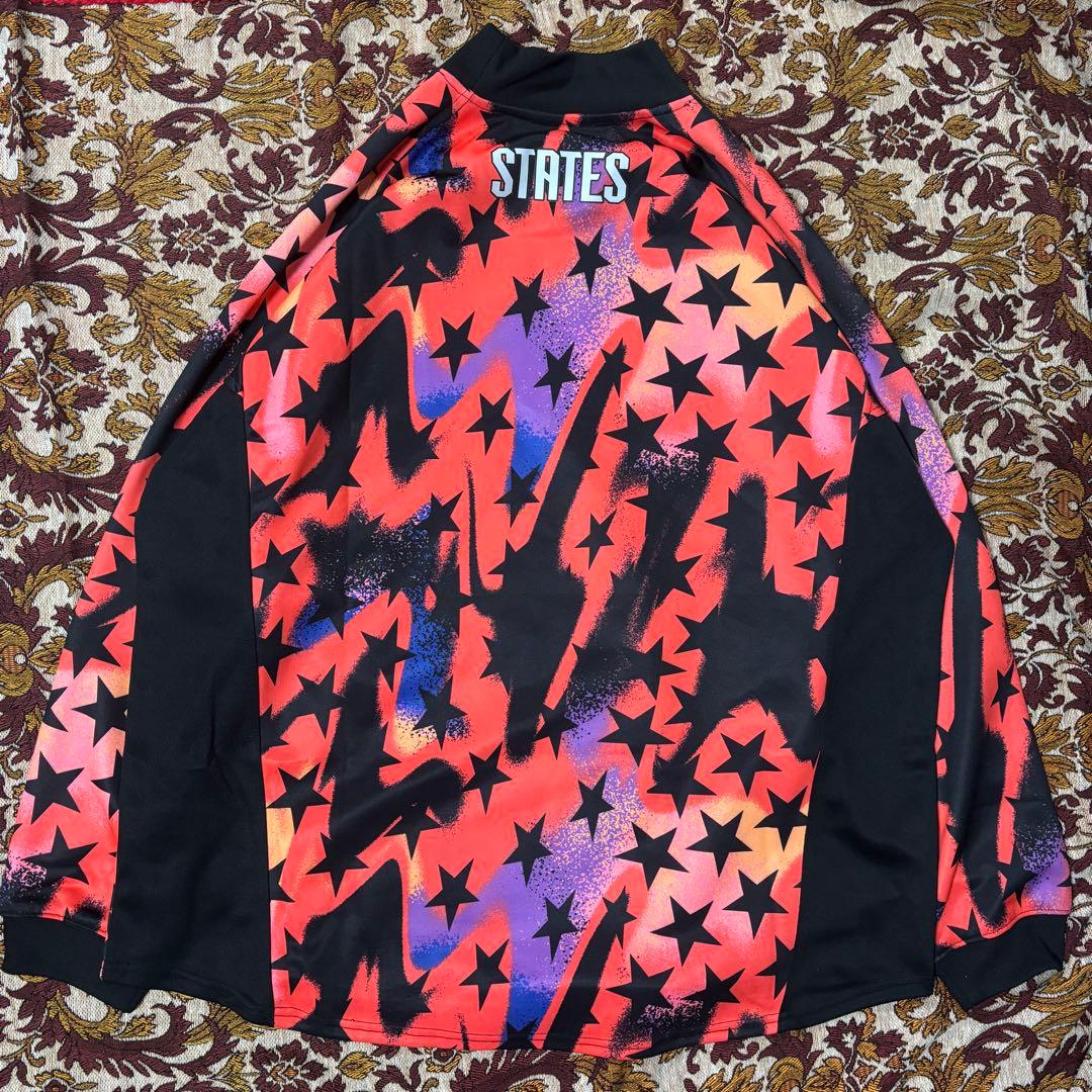 NIKE USA代表　アメリカ代表　サッカーシャツ　モトクロス　ロンT Y2K