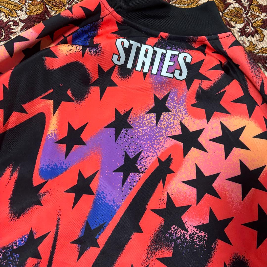 NIKE USA代表　アメリカ代表　サッカーシャツ　モトクロス　ロンT Y2K