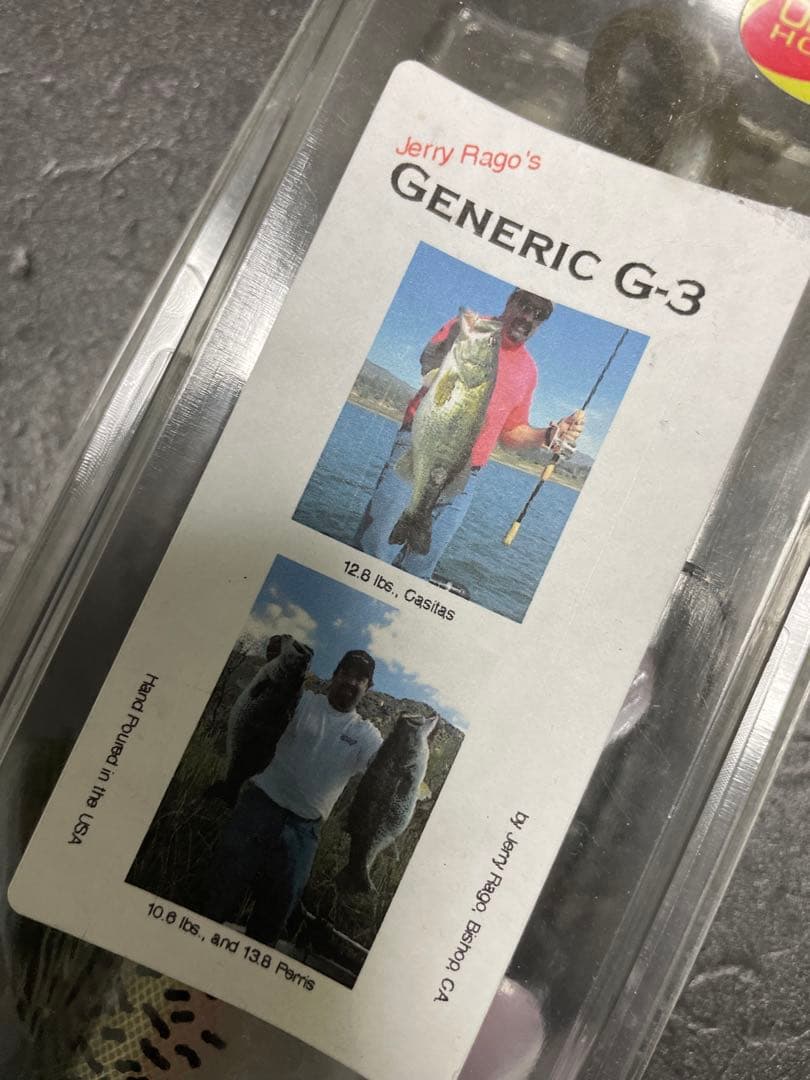GENERIC G3 ビッグベイトルアー ラゴベイツ