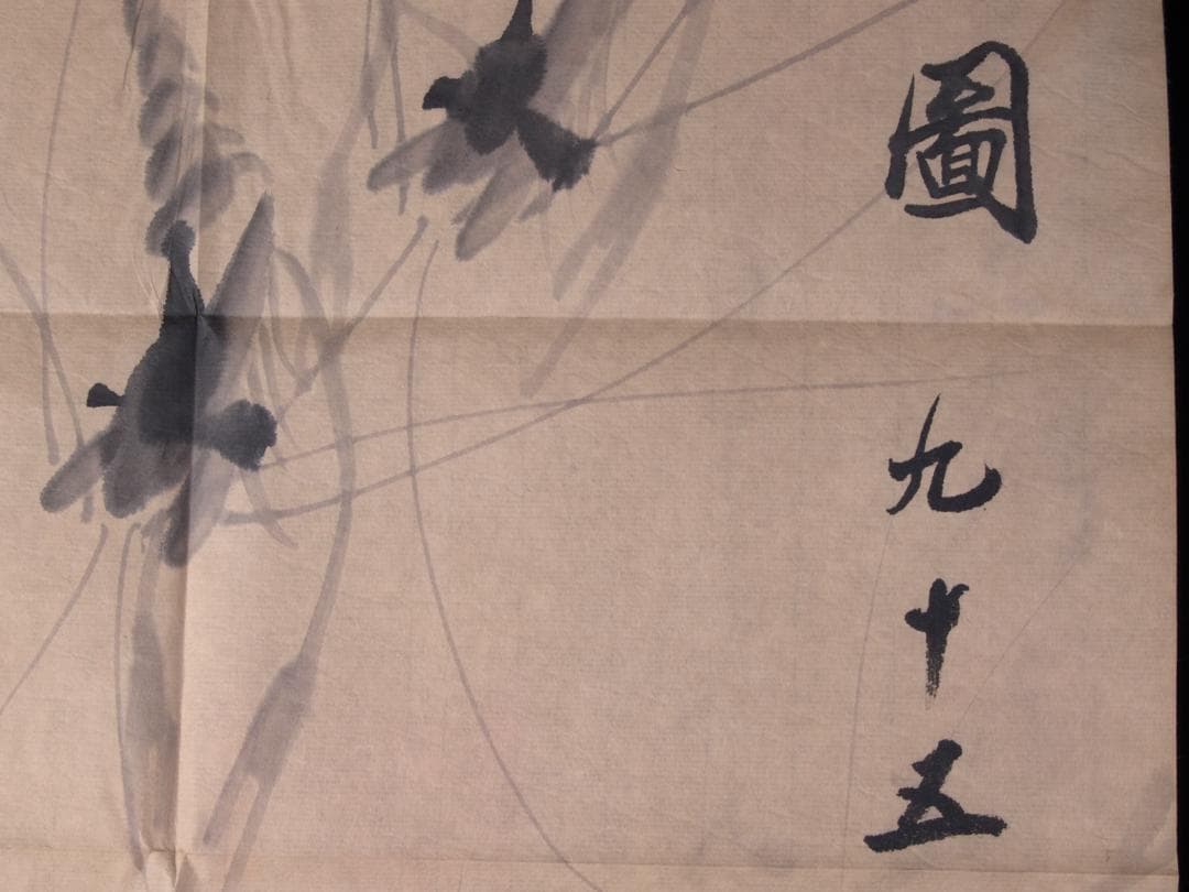 金陵博物院蔵出品　中国清時代　肉筆水彩絵　唐物骨董品 AK1845A12-3