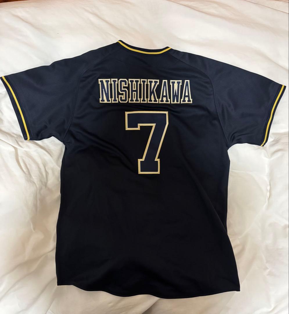 オリックス・バファローズ 西川龍馬 ユニフォーム(Lサイズ)