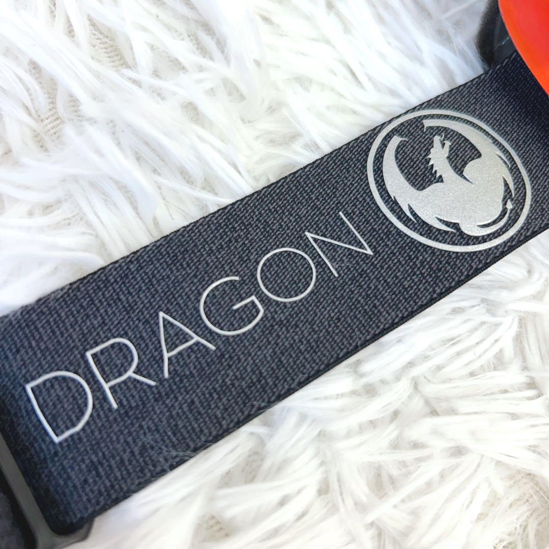 【人気色】DRAGON LUMALENS NFX ゴーグル オレンジ・レッド
