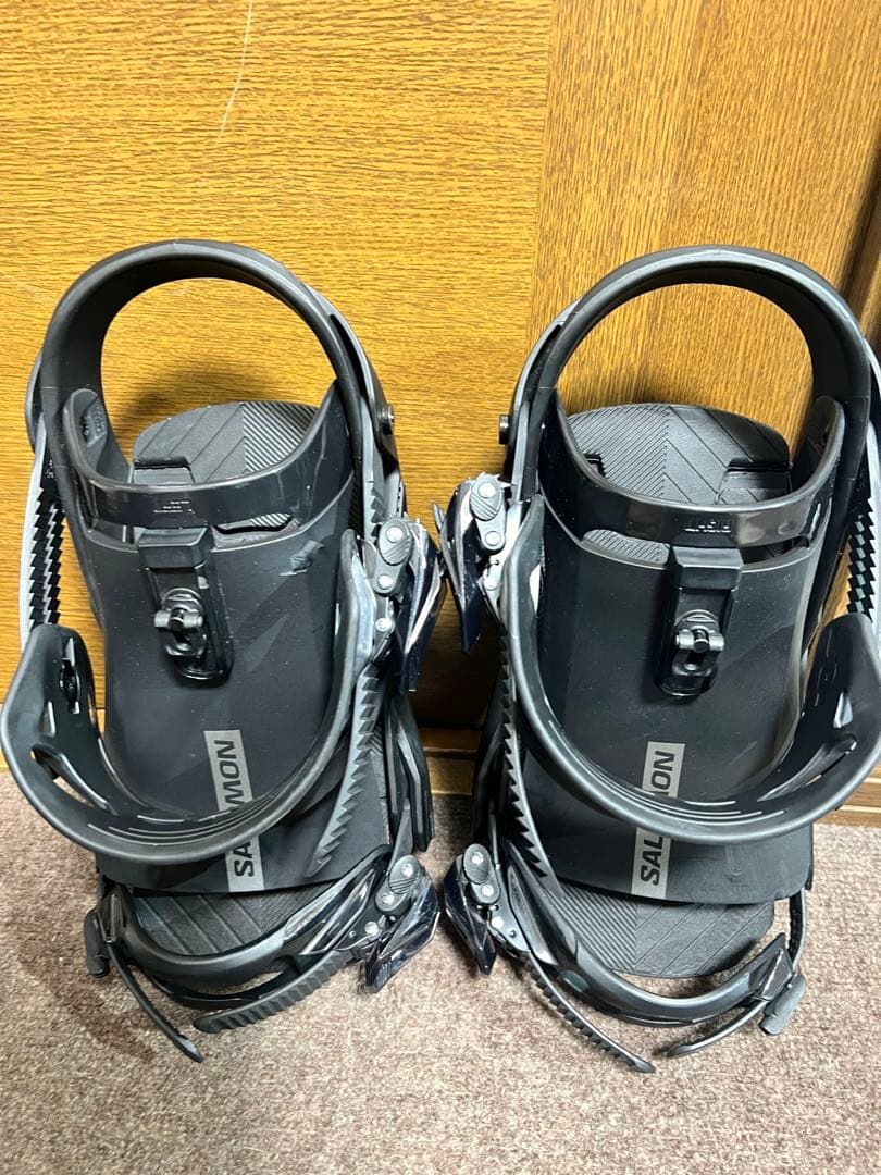 SALOMON スノーボードビンディング ブラック